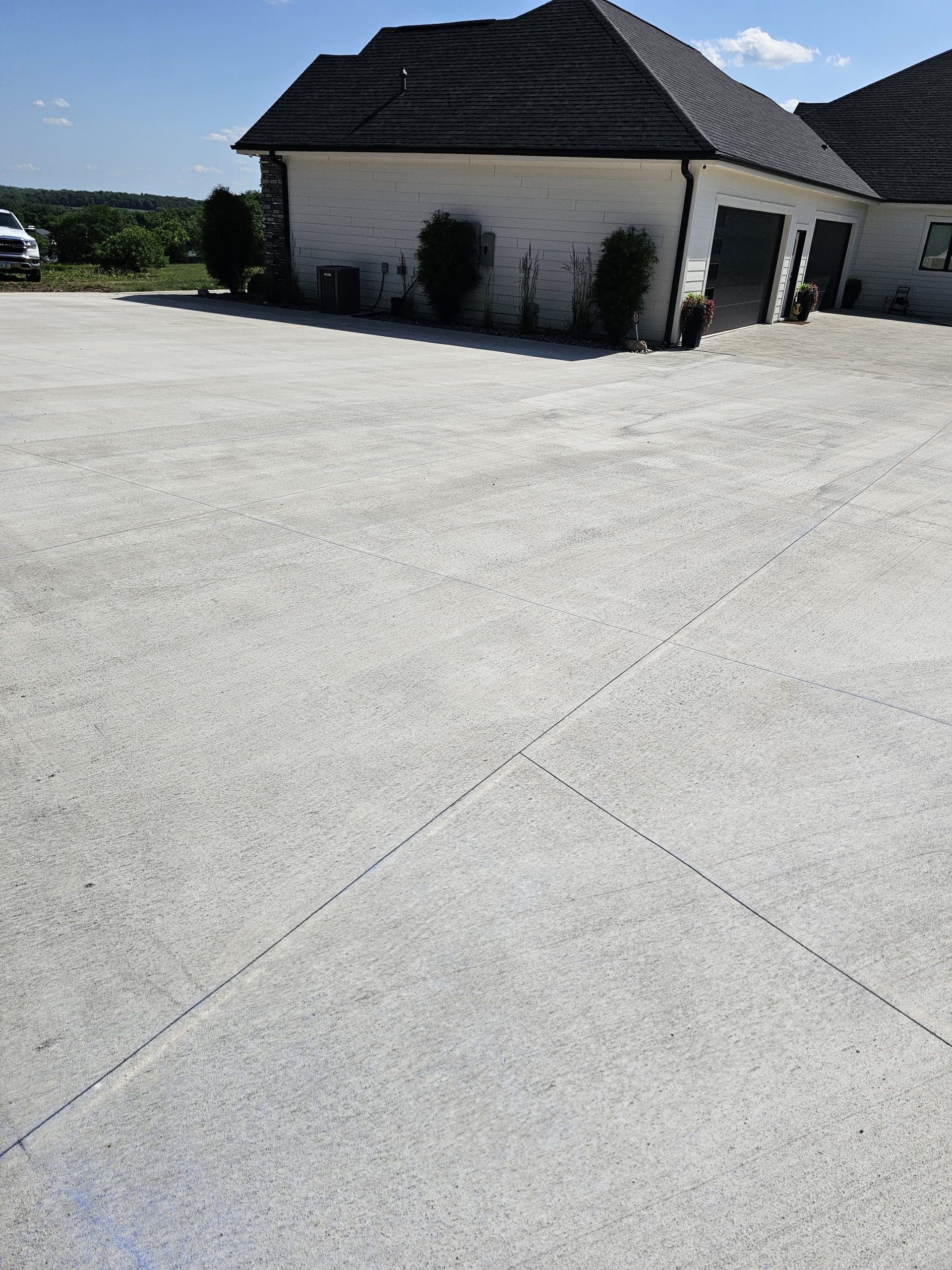 Concrete driveway Des Moines