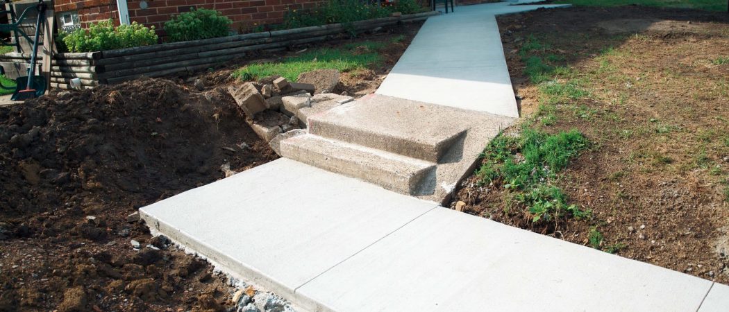 Des Moines Iowa sidewalk by Colin Concrete Des Moines